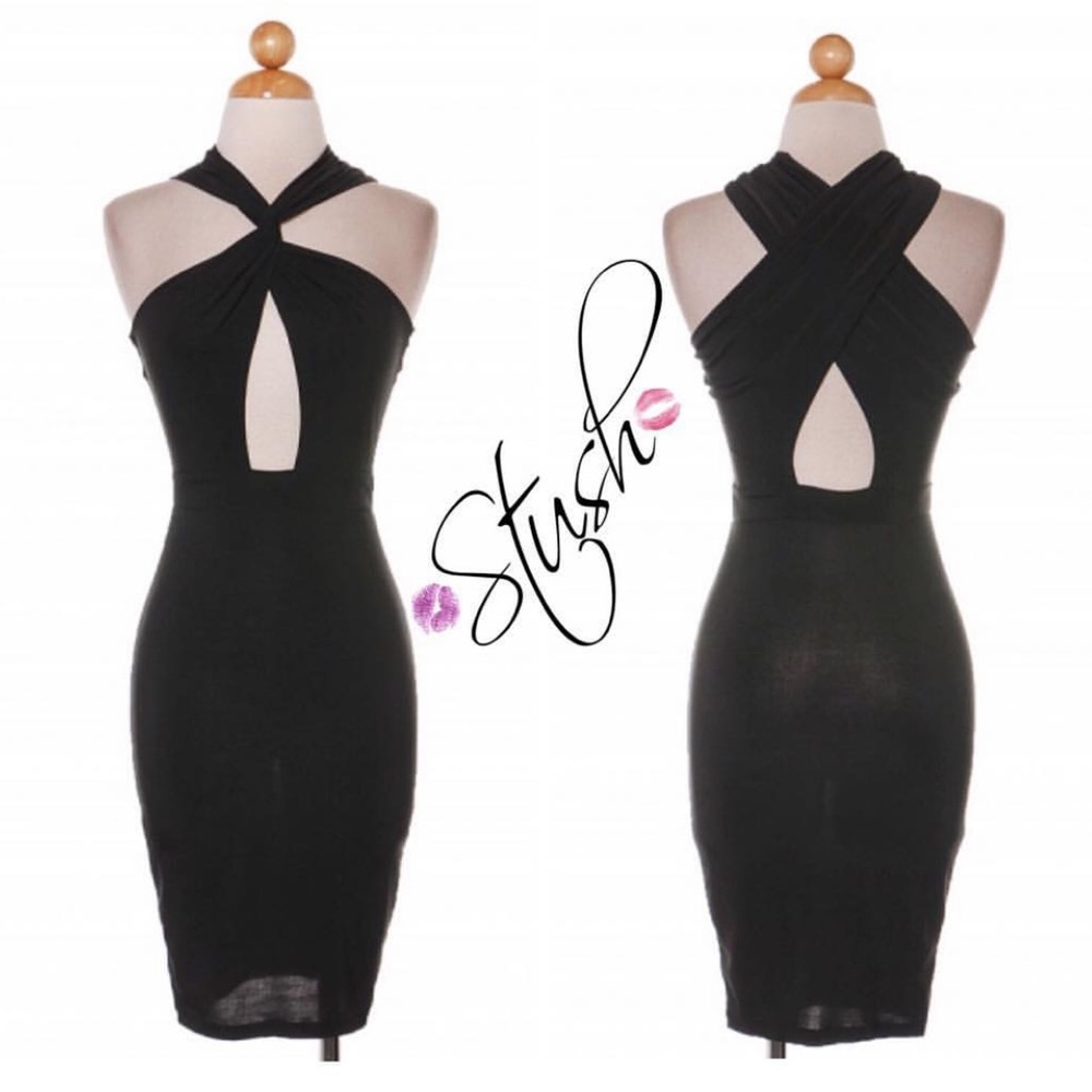 Crisscross Mini Dress